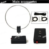 GA800 radio shortwave antenna active loop antenna, small loop shortwave antenna 10KHz-159MHz HF
