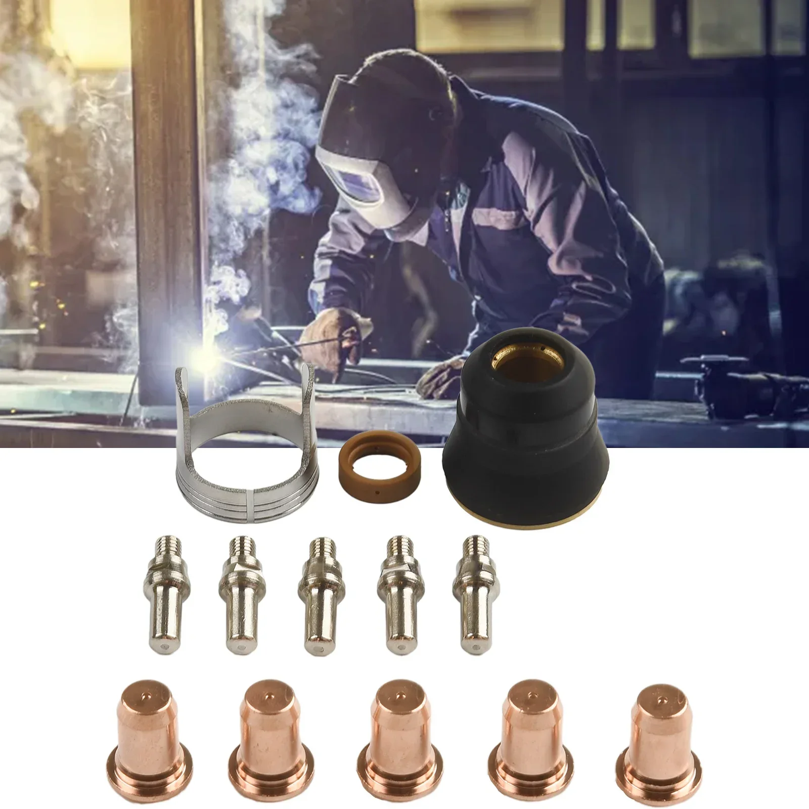 

Heavy Duty 13pcs Port Cargo Titanium Plasma Tip Kit 65 Torch TI PC65 iPT 65 58895 Reliable Construction Components