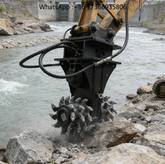 2026 New Model Brush Cutter Drum 43 Cc Total Mini Wood Precision Steel Angle Grinder Drum Machine Mini for Excavator