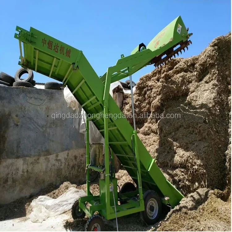 Seitlich bewegliche Silage-Rezauereinheit für Rinderbetriebene