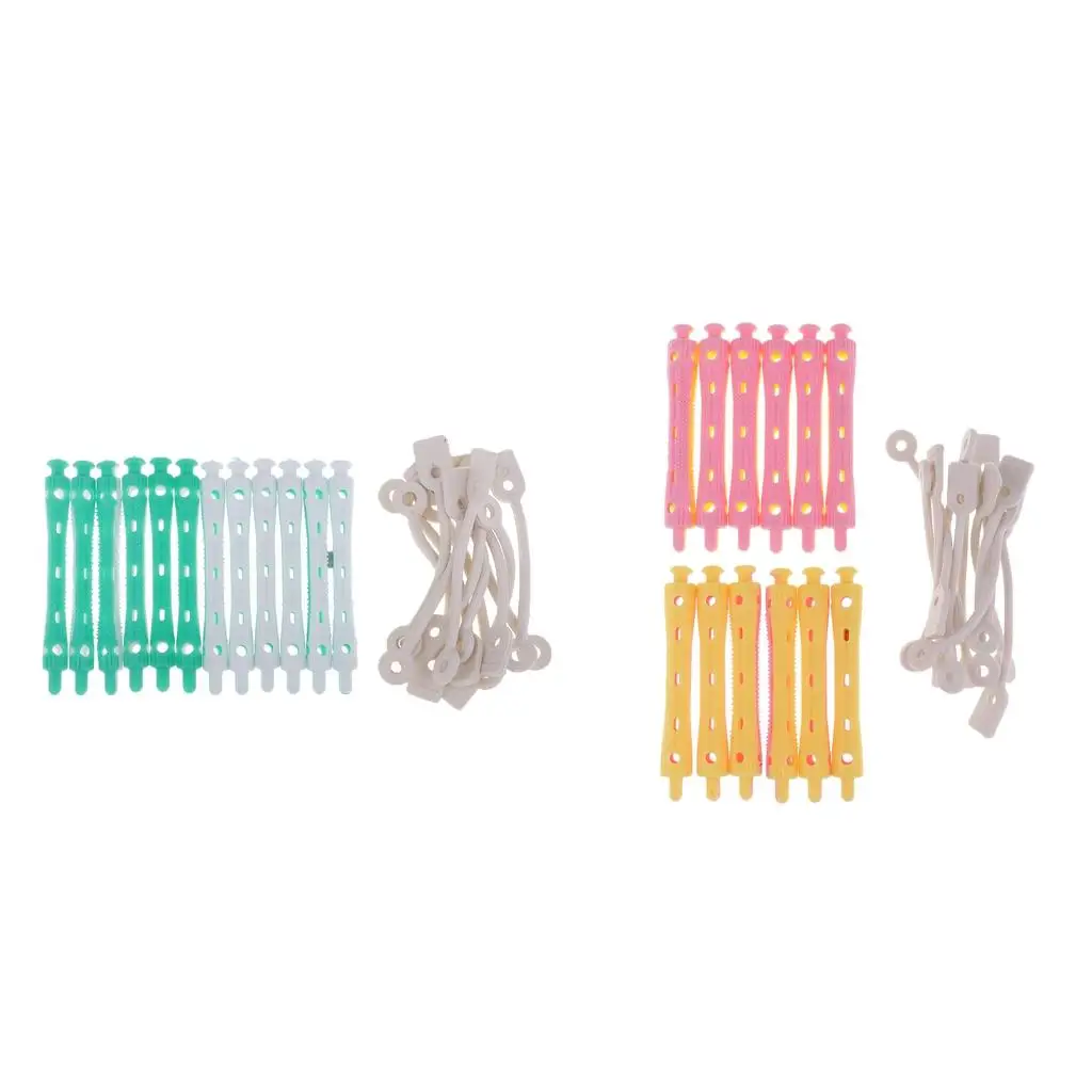 Professional Hair Perm Rods Plastic Curly Hair Rollers Barber Styling Tool for Home or Salon Accessories 2