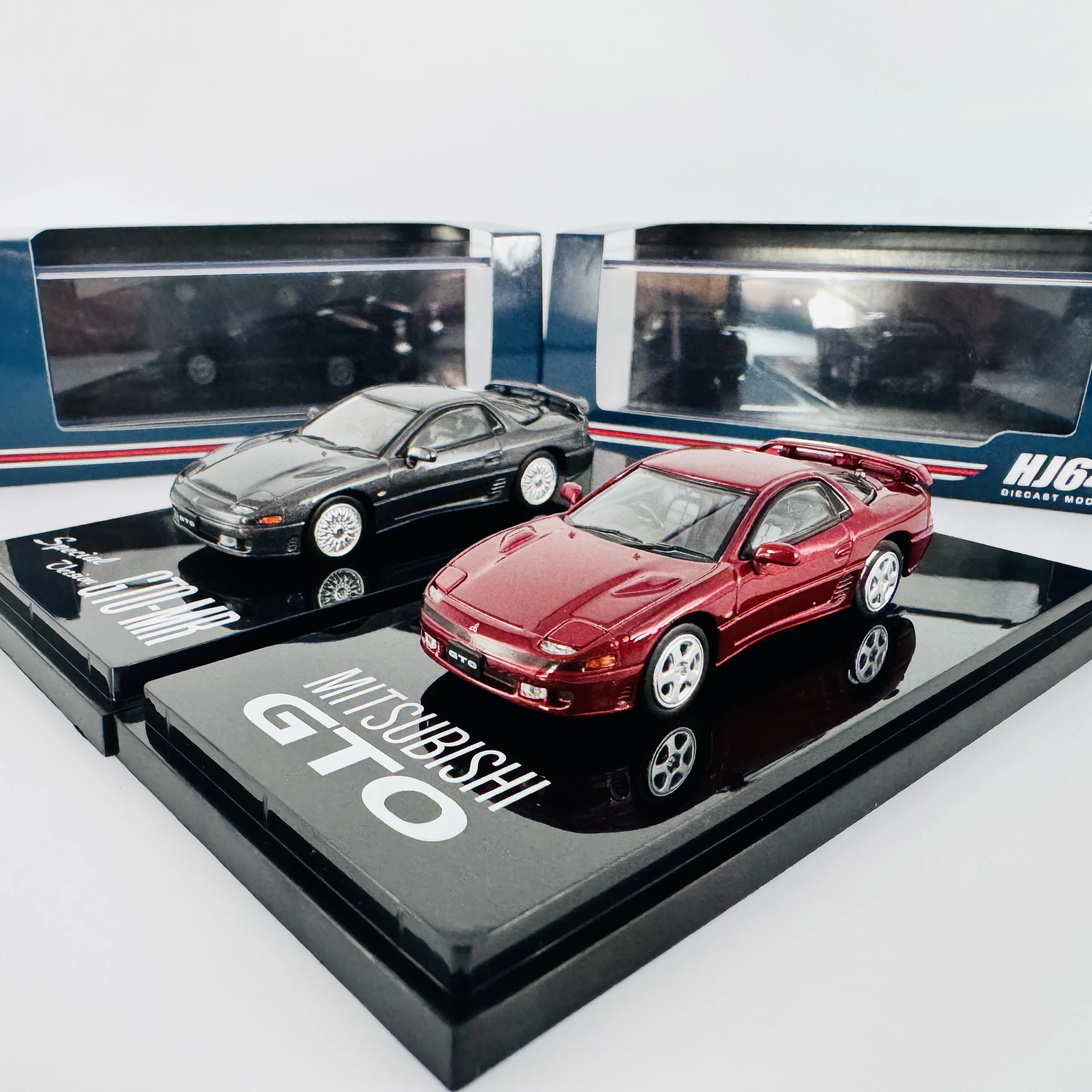 Hobby Japan 1:64 Mitsubishi GTO JDM 3000GT Alloy Diecast Model Car Collectible