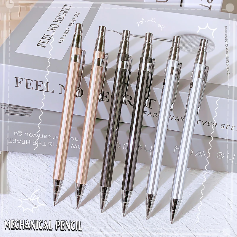 Stationery back to school supplies school useful school things nib pen metal drawing Mechanical pencil 0.5mm 0.7mm Sharp pen