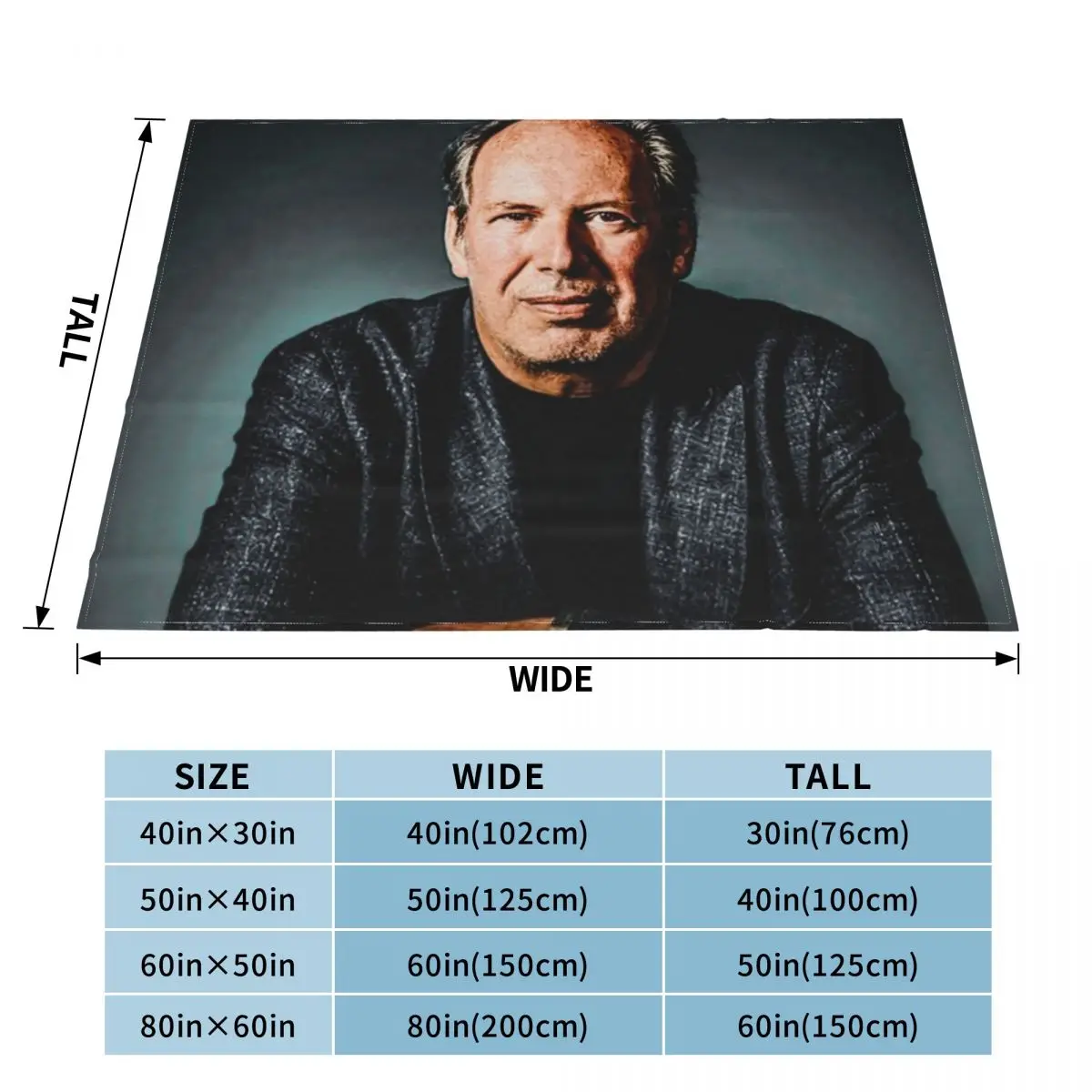 hans zimmer Throw Blanket Large valentine gift ideas Tourist Blankets