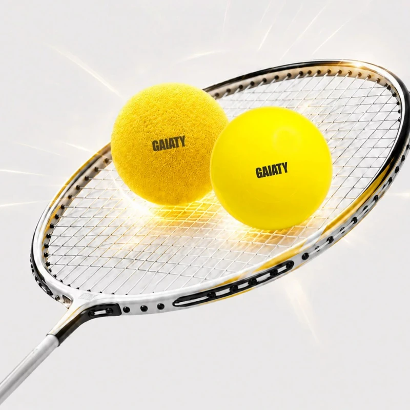 Professional Badminton Blasting Practice Ball High Resilience Badminton Practice Balls Durable Swing Trainer Portable Sport Part