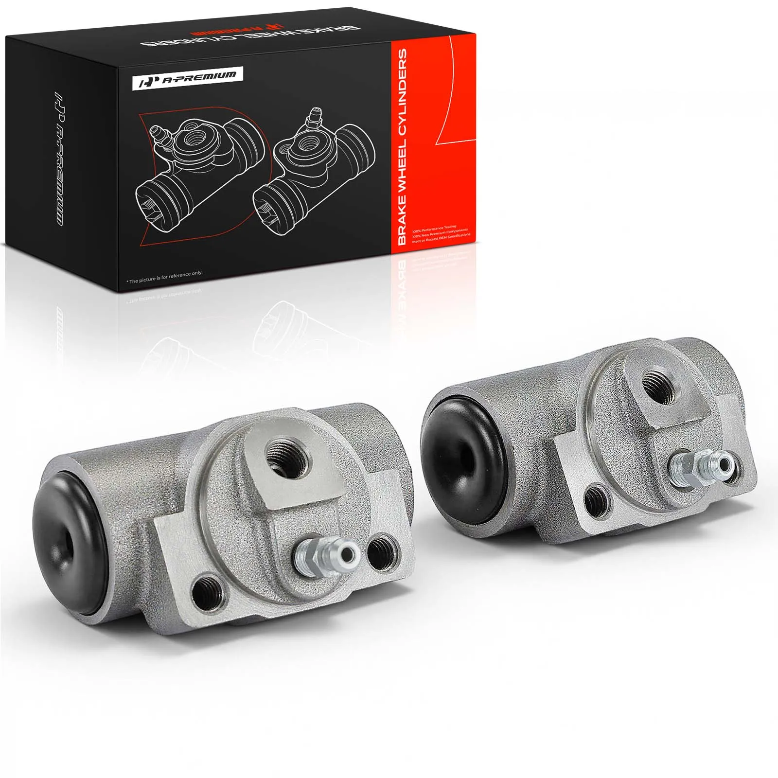 A-Premium 2Pcs Rear Side Drum Brake Wheel Cylinder for Buick Century 1973-1977 Cadillac Pontiac
