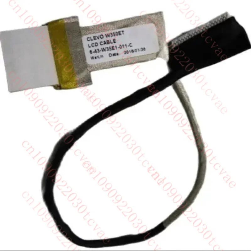 

Новый оригинальный кабель W350ET LCD LVDS 6-43-W35E1-011-C для Clevo W350SS W350ST W355SSQ W355ST для K660 G150T K590S-I7 D3 M530B-I7
