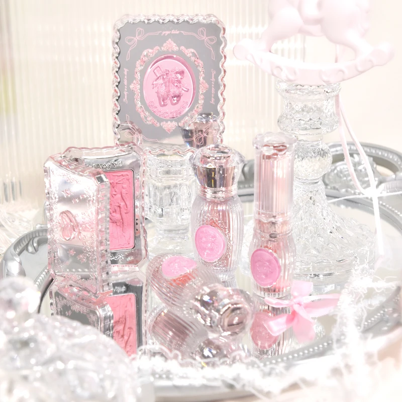 Gogotales Small Gem Series Eye Shadow Plate Earth Color Korean Light Makeup Matte Shimmer Waterproof 6 Color Eyeshadow Palette