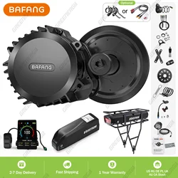 BAFANG Mid Drive Kit BBSHD BBS02B Ebike Conversion Kit with Battery 1000W 750W 500W Brushless Motor 13Ah 17.5Ah 20Ah Hailong