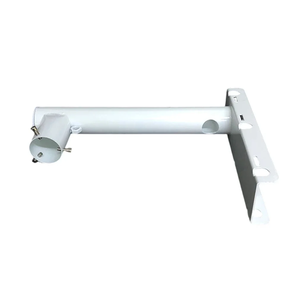 Camera Mount Bracket 35cm Thickened Arm Metal Stent for Outdoor Pole Cement Pillar Horizontal Wall Mounting Use