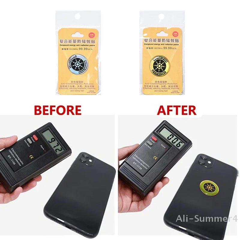 

Universal Anti-Radiation Stickers Mobile Phone Round Quantum Shield Sticker for PC Laptop EMF Protection Sticker