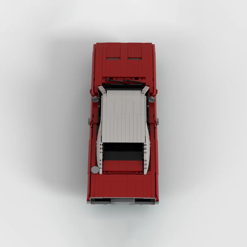 ตัวต่อ MOC Dodge Charger Creator Experted จำนวน 1615 ชิ้น ของเล่นตัวต่อแบบประกอบเอง เสริมสร้างทักษะการเรียนรู้ ของขวัญคริสต์มาส ของขวัญวันเกิด