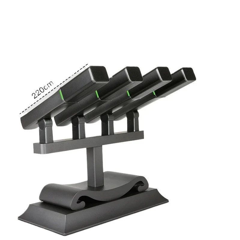 

Wired double-headed four-headed desktop speech condenser microphone, short rod square tube podium speech