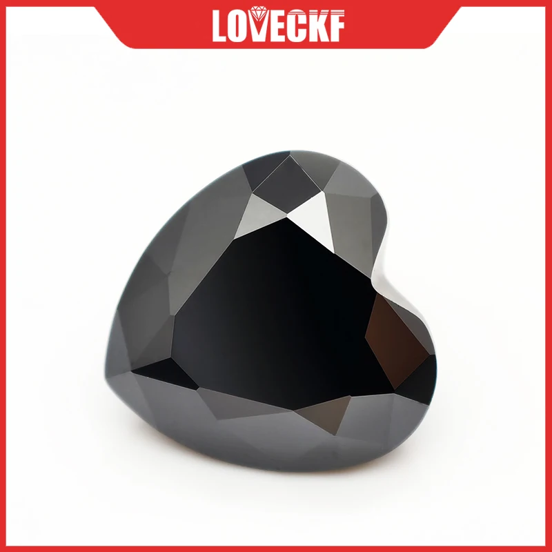 

Натуральный черный муассанит с сертификатом GRA Положительный пропуск Ddiamond Tester 0,5 карата / 1,0 карата / 2,0 карата / 3,0 карата / 5,0 карата