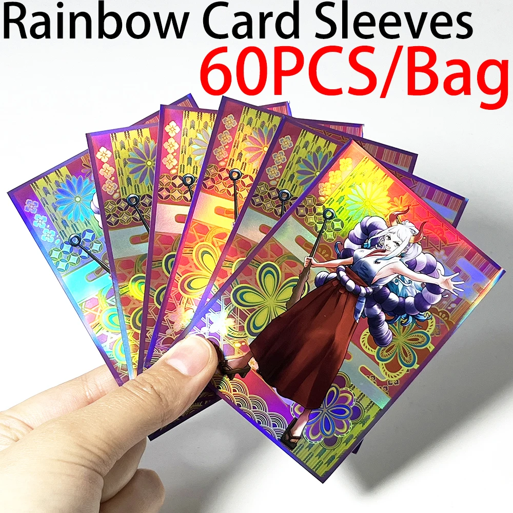 

60PCS 66x91MM One Piece Yamato Card Sleeves for PTCG TCG Protector Game Card Sleeves OPCG Card Sleeves Board Game Standard Size