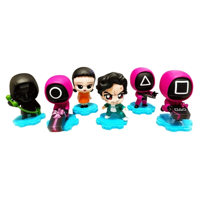 Hot Toys Squid Game Cosbi Mystery Box Mini figurki akcji Zabawki kolekcjonerskie dla dorosłych Prezenty dla dzieci Anime Seria Blind Box