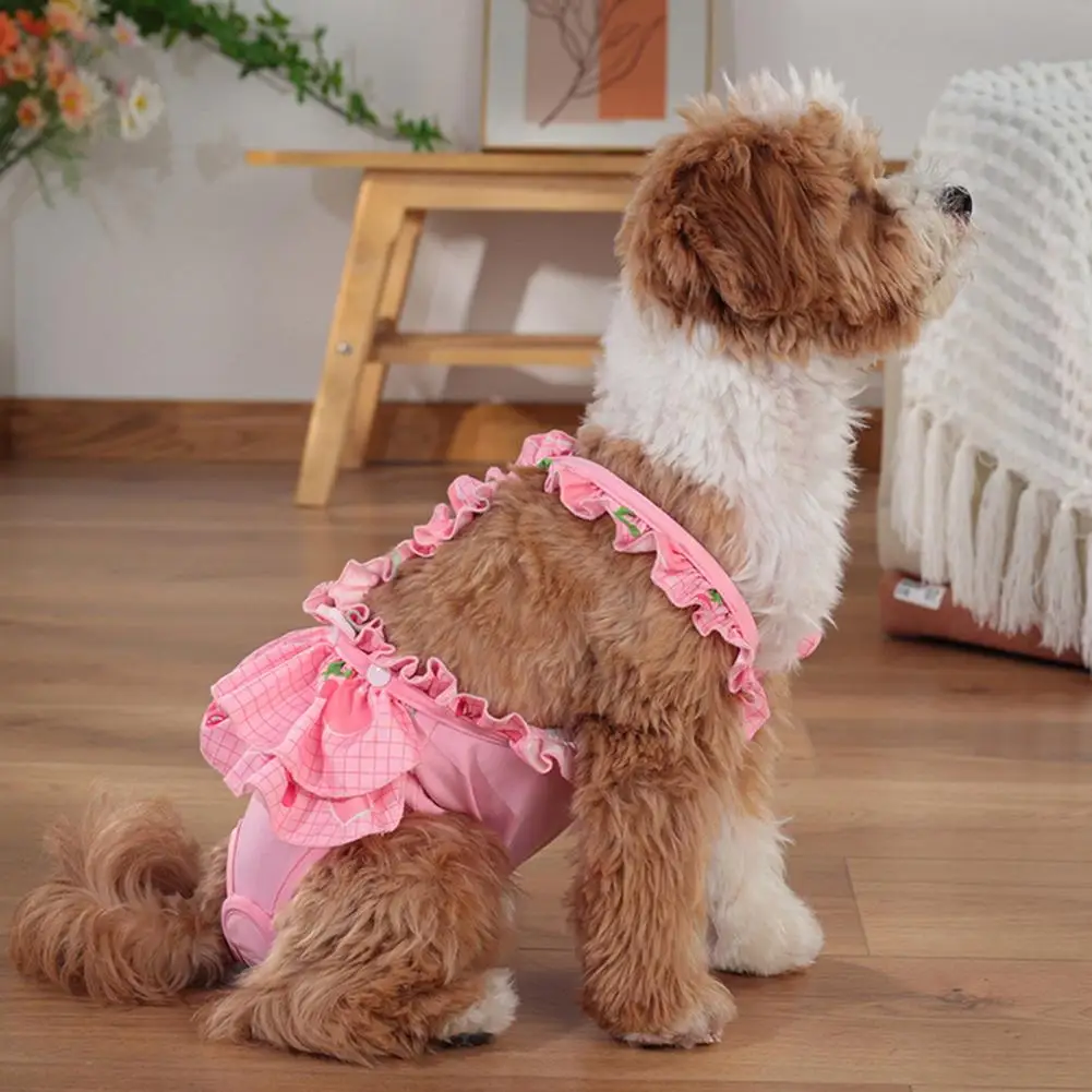 Dog Heat Cycle Pants Pet Menstrual Pant Female Dog Shorts Diaper Puppy Physiological Pants Underwear for Small Medium Girl Dogs