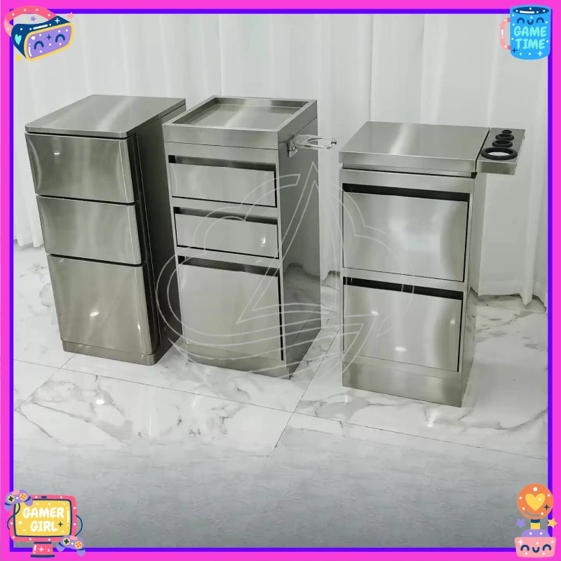 Salon Tool Storage Cabinet, Mirror Side Organizer for Hair Stylist &  Shop
