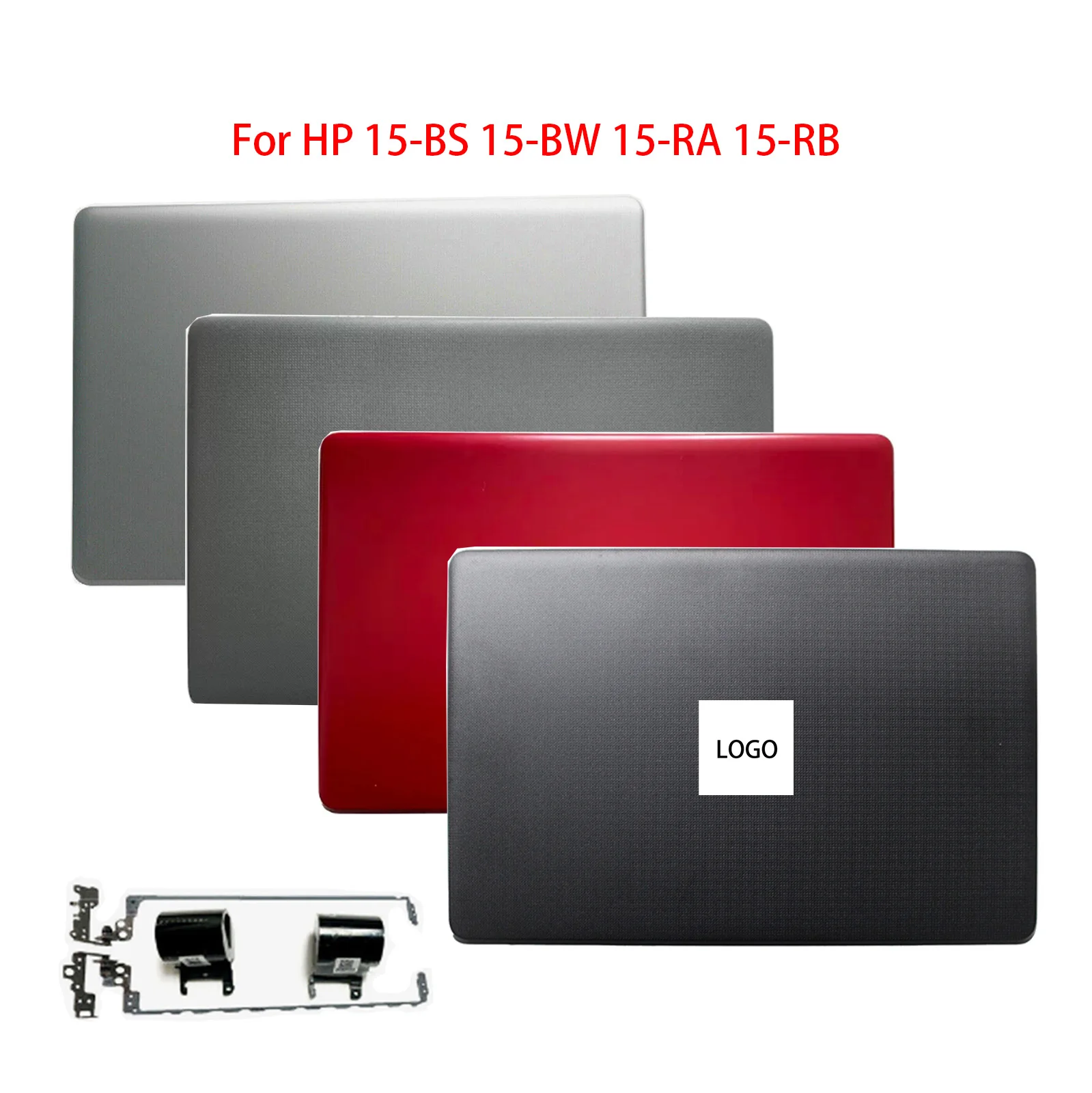 NEW Laptop LCD Back Cover/Front Bezel/Hinges For HP 15-BS 15-BW 15-RA 15-RB 250 G6 255 G6 TPN-C129 924894-001 924899-001