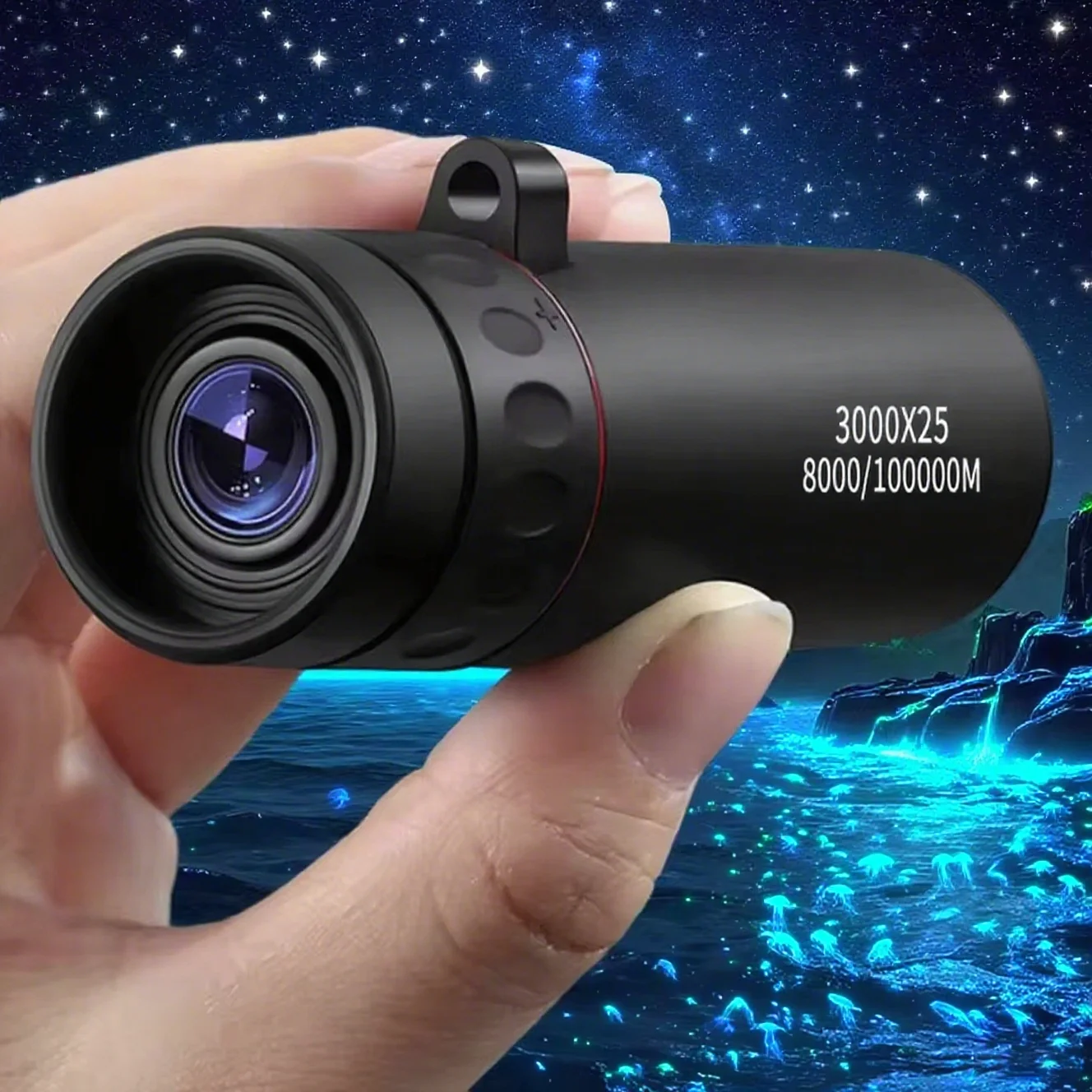  Professional HD  Monocular Pocket Mini Portable Telescope for Outdoor Camping Hunting Hiking Sports