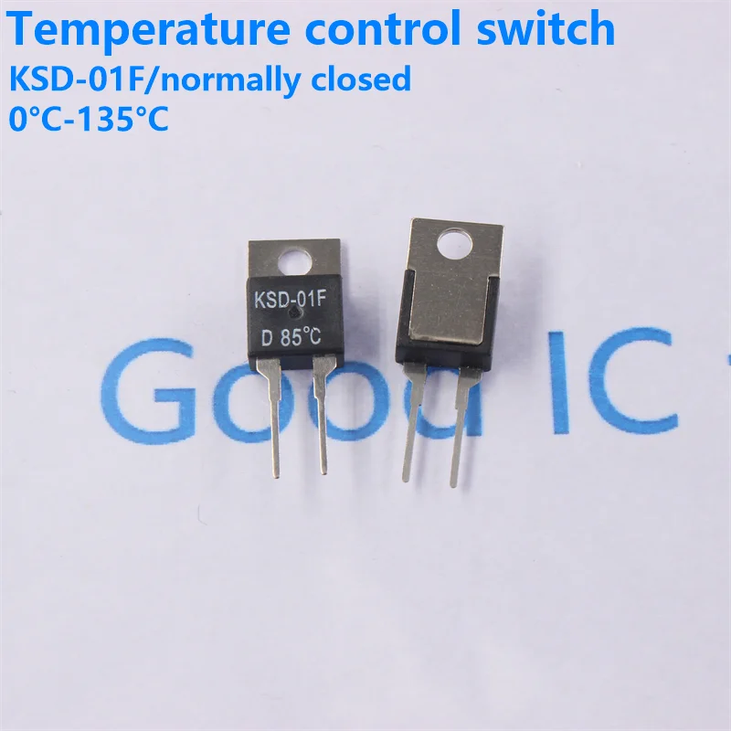 

KSD-01F JUC-31F 0C 5 10 15 20 25 35 45 50 60 70 80 100 110 градусовC NC нормально закрытый 1,5 А термовыключатель датчик температуры Ther