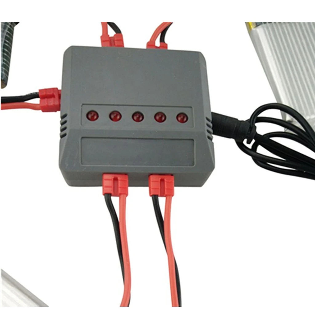 Multiport Lipo Cell USB Charger Adapter Fast Charge Accessory for Syma X5HC X5HW Four Axis Drone 11.1V Battery