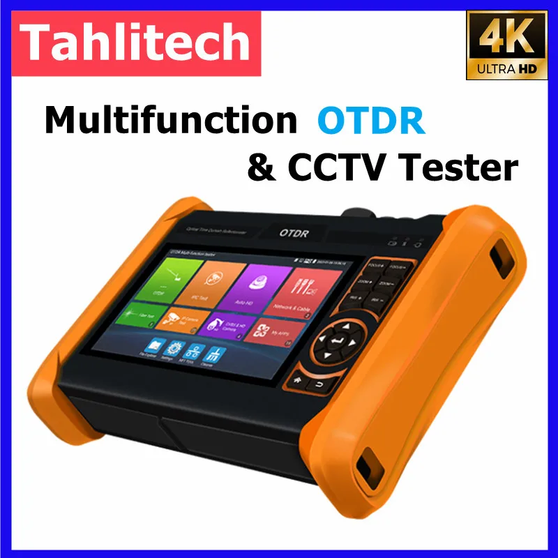 All in one OTDR & CCTV Tester Handheld 1310 1550 OTDR IPC Tester Fiber tester New Android system