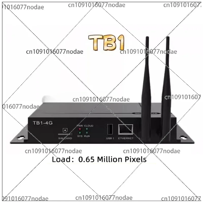 TB2 Multimedia Playback Box USB Port WiFi Controller HUB75 Full Color Module LED Display Screen Video Processor