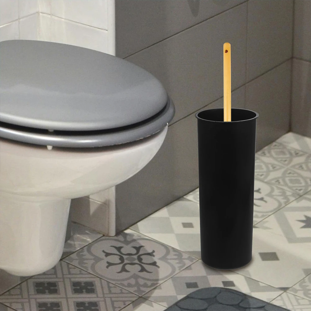 

LABRIMP Plastic Toilet Brush Cup Holder Bathroom Cleaning Supply Storage Rack Brush Stand for Toilet Brush Tool