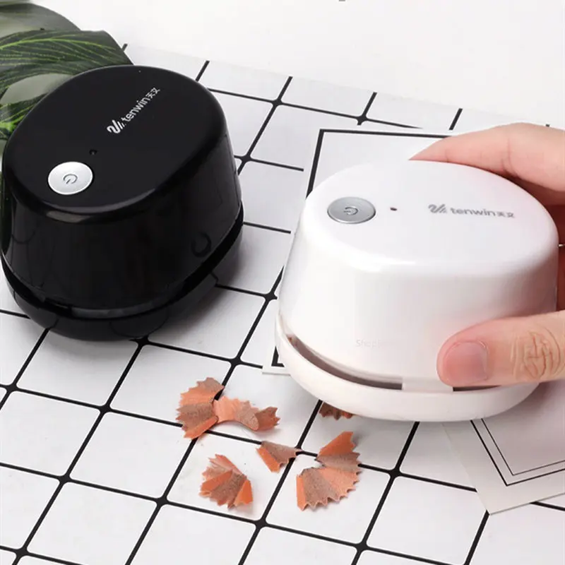 Desktop Vacuum Cleaner Home Charging Portable Cookie Crumb Cleaner Keyboard Sofa Dust Car Upholstery Cleaning Pencil Crumbs