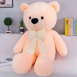 160Cm Big sweater bow tie Plush Toy Teddy Bear Giant Stuffed Animals Birthday Anniversary Gift Soft Sleeping Pillow Grilfriend