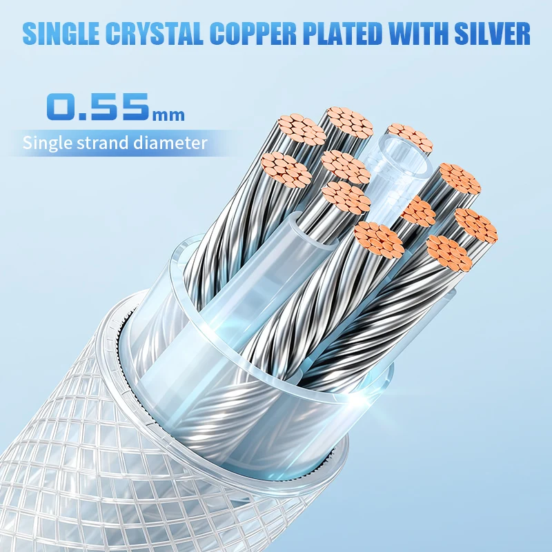 Toolless Modular Plug with 10A Rated Current Copper Contact Material Ethernet Cable for Network Connection FTP CAT6A CAT7 CAT8