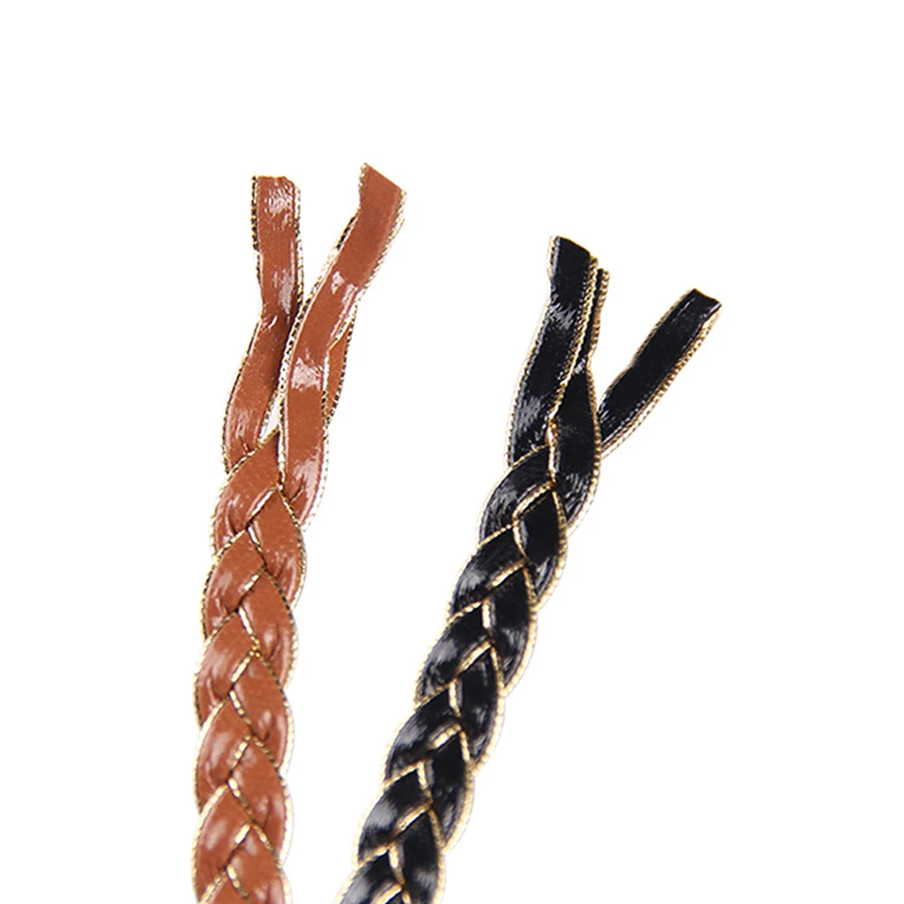 5m Twisted Braided Faux Leather Chain Multi-Color Personalized Pairing DIY Bracelet Hair Clip Jewelry Making Accessories view 4