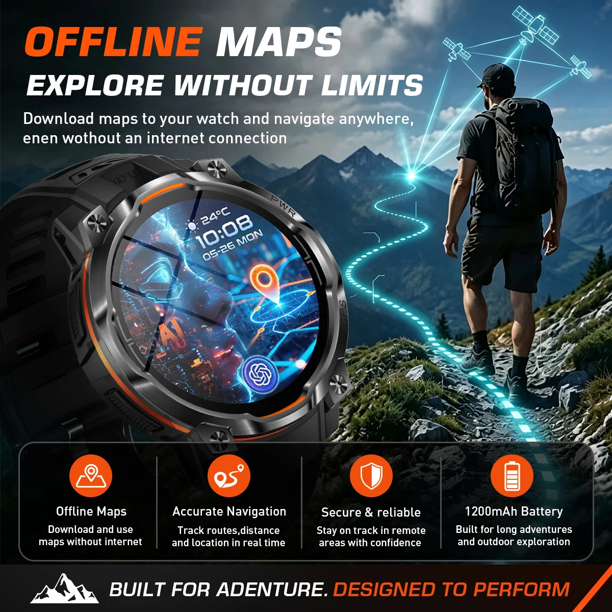LIGE Neue GPS-Smartwatch mit O – Smartwatch Watch Whatsapp Bewertung und Preis