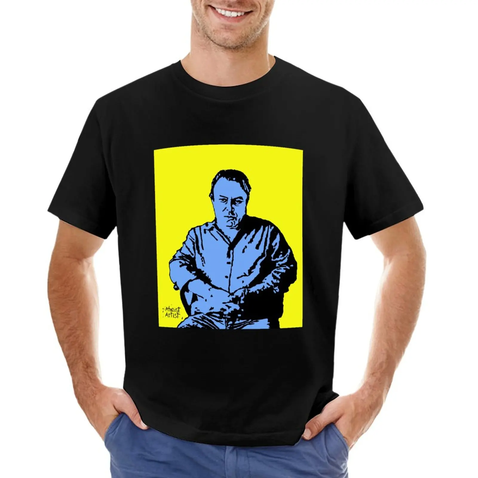 Christopher Hitchens T-Shirt anime stuff plus sizes tshirts for men