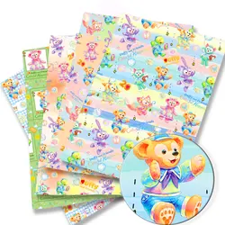 BEAST KINGOM co-branded cartoon 140x50CM fabric cartoon patchwork children's home textile sewing doll skirt curtain girl skirt 1