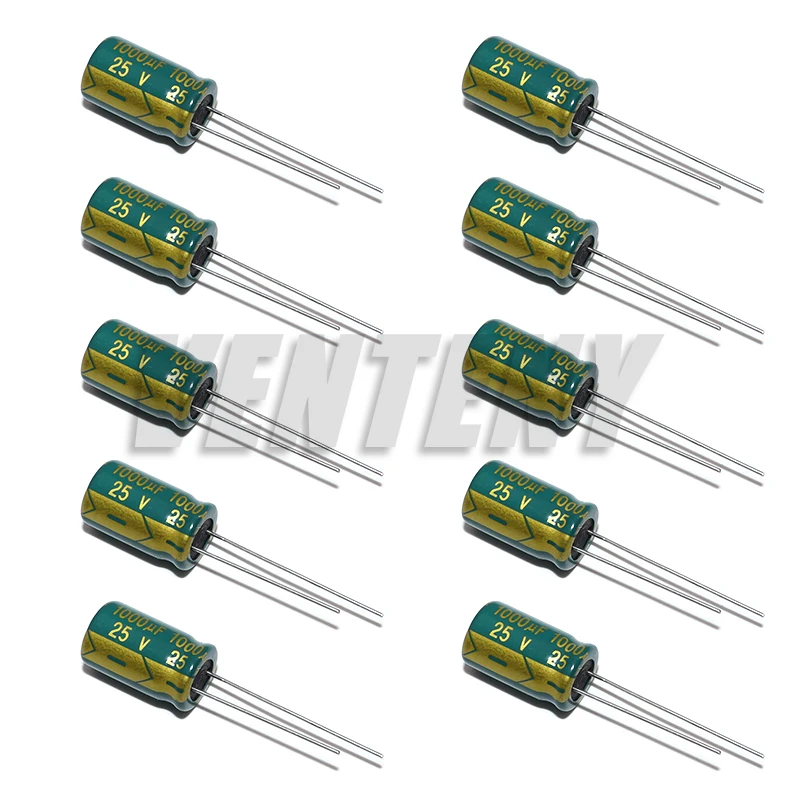 High Frequency Low Aluminum Capacitor 25V 35V 50V 63V 6.3V 10V 16V 80V 100V 250V 400V 450V 10UF-10000UF 22UF 100UF 220UF 470UF