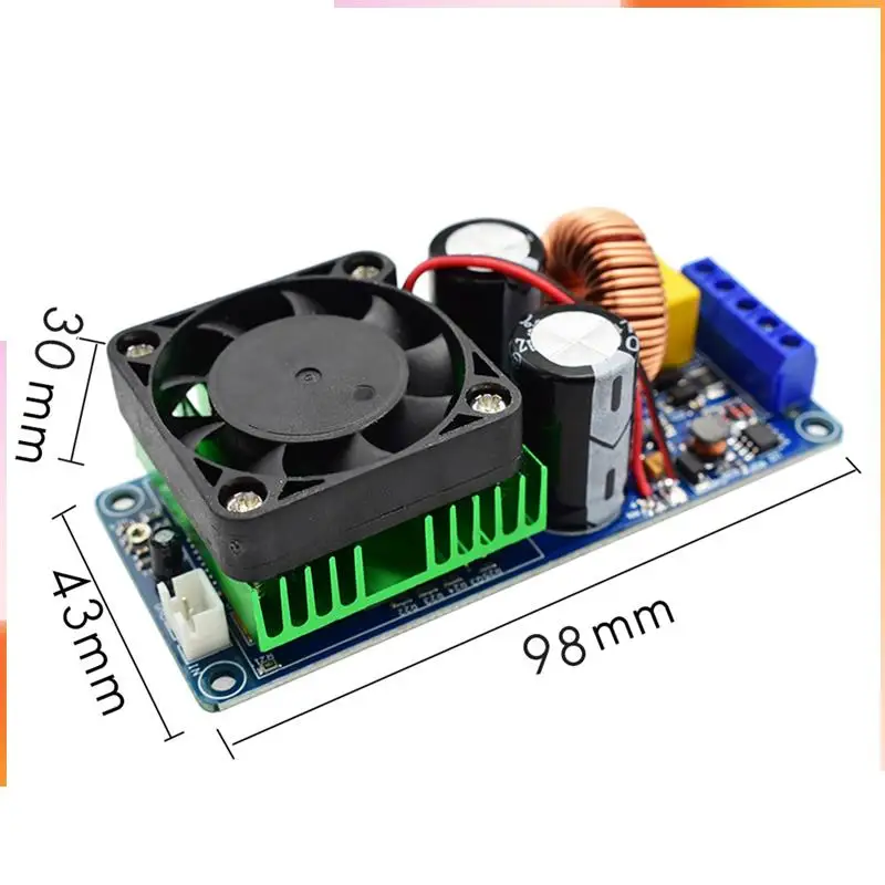 A92Z 2X HIFI Power IRS2092 500W Mono Channel Digital Power Amplifier Board Class D Stage Power Amplifier Board I3-007