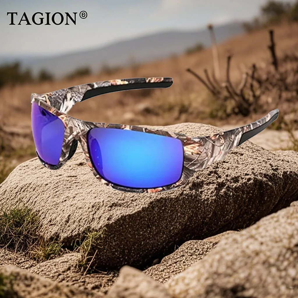 Classic Camo Polarized Sun Glasses Men Women Cycling Hiking UV400 Sunglasses Outdoor Sport Eyewear Riding Windproof Glasses Male