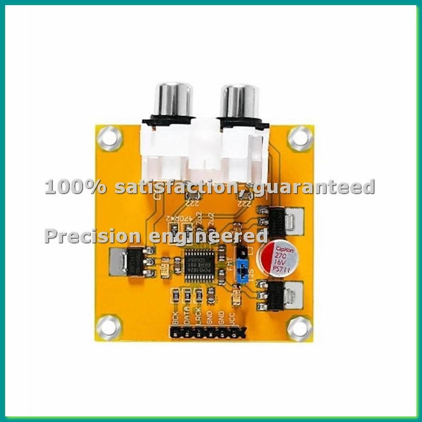PCM5102 PCM5102a Decoder Board I2s Input 32bit 384k for Red Core Player Supports I2s Format/Left Justified-TCES