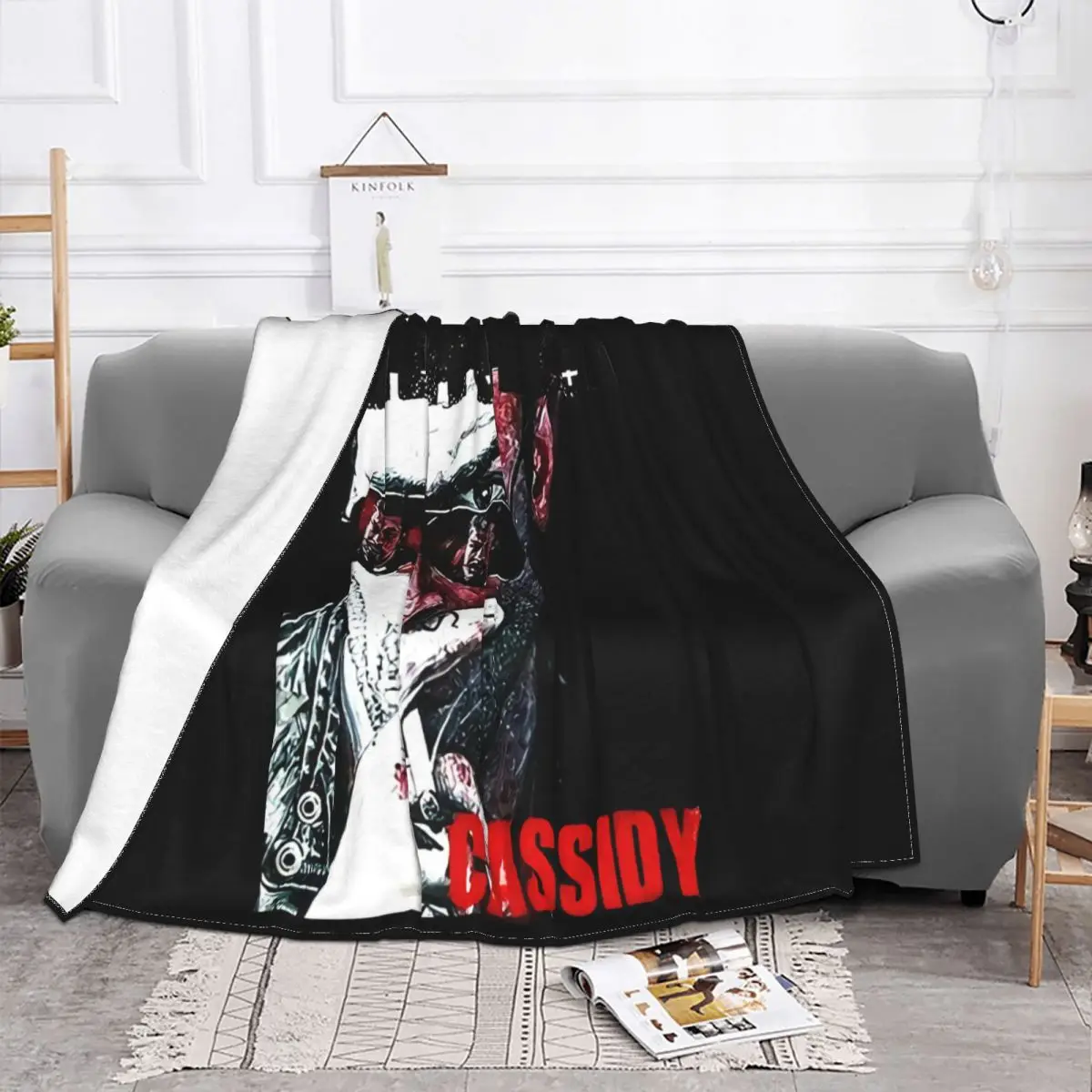 Preacher Cassidy Vampire Jesse Tv Series White Cotton Fn9267 Selling Sale Personalized New Arrival Throw Blanket