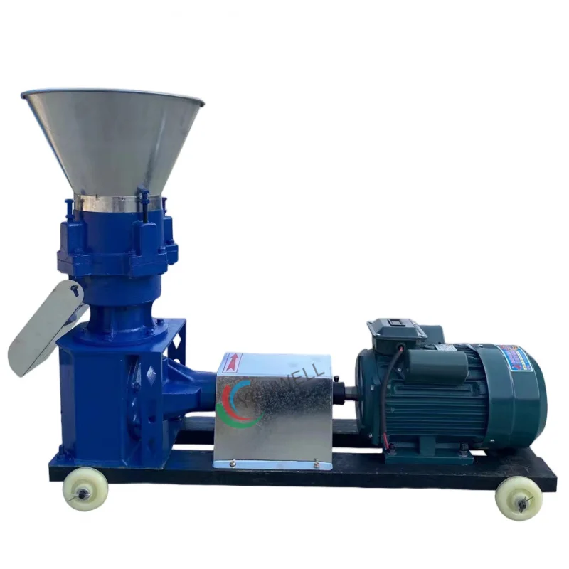 

Youwell High Productivity New Feed Pellet Small Farm & Home Breeding 220V/380V 90-180Kg/H Capacity