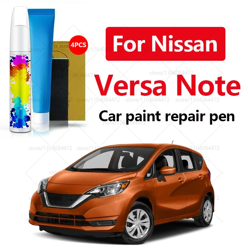 

Ручка для ремонта автомобильной краски для Nissan Versa Note 2004-2019, аксессуары для ремонта царапин, 4 шт., белый, черный, серебристый, красный, оранжевый, синий
