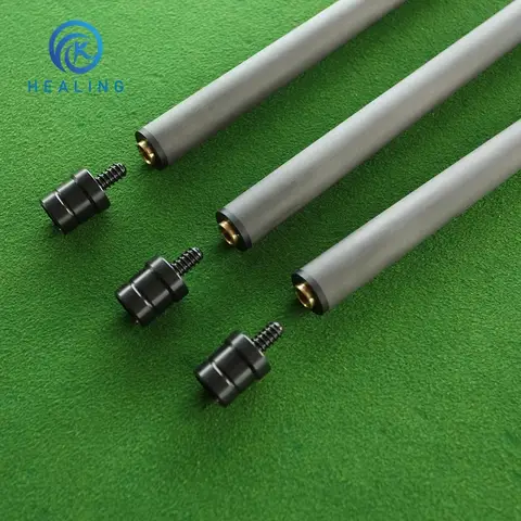 OKHEALING Carbon Fiber Shaft Factory Direct with foam Billiards Shaft for Snooker/Carom/Pool Billiard Cue Shaft Real Carbon