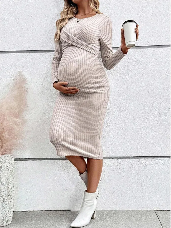 winter dresses for pregnant women Maternity Dresses
