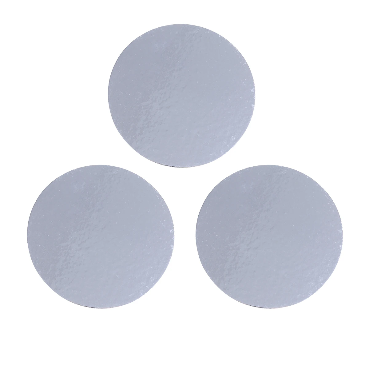 

3pcs Round Cardboard Cake Pads Thickened Circle Paper Pads For Baking Cheesecake Pizza Grease Resistant Oven Microwave