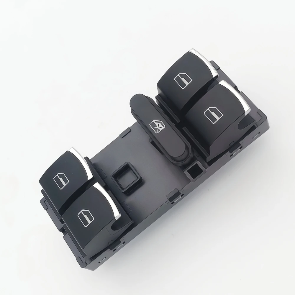 5ND959857 Front Left Driver Side Master Power Window Switch Console for VW Tiguan Golf MK6 Jetta Passat B6 CC Touran 10-Pin 5ND