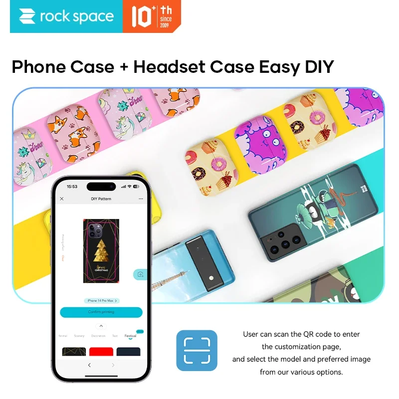 Customized 3d Sublimation Heat Press Printer Machine For Colorful DIY Phone Case Mini Heat Transfer Machine