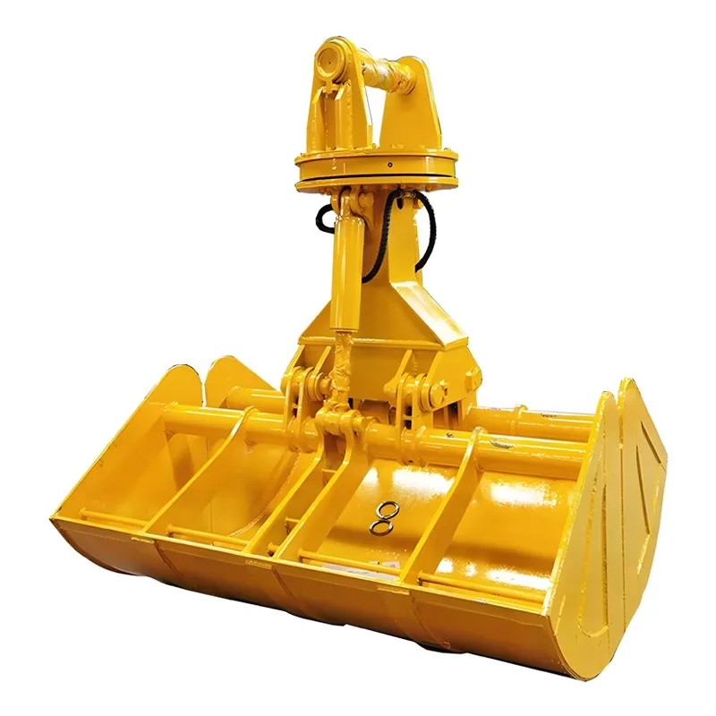 

Customizable hydraulic excavator shell bucket rotary double excavator