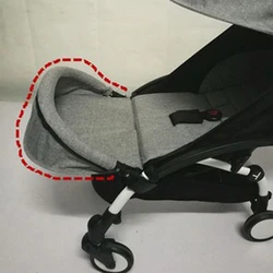 Accesorios cochecito bebé, reposapiés extensión, elevador extensión 32cm